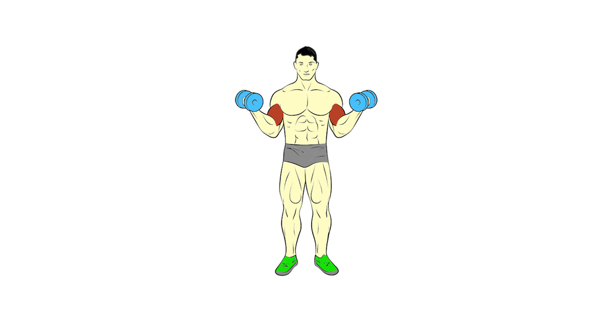 Разворот ладонями наружу и затем обратно