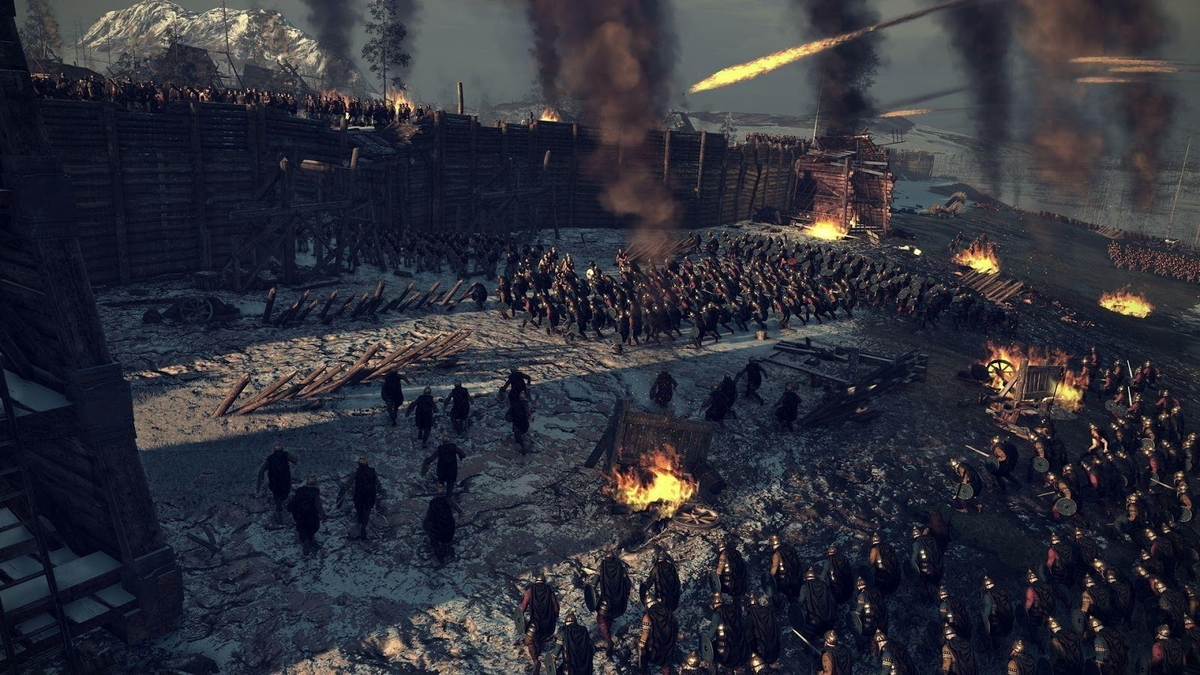 Скриншот из игры Total War: Attila.