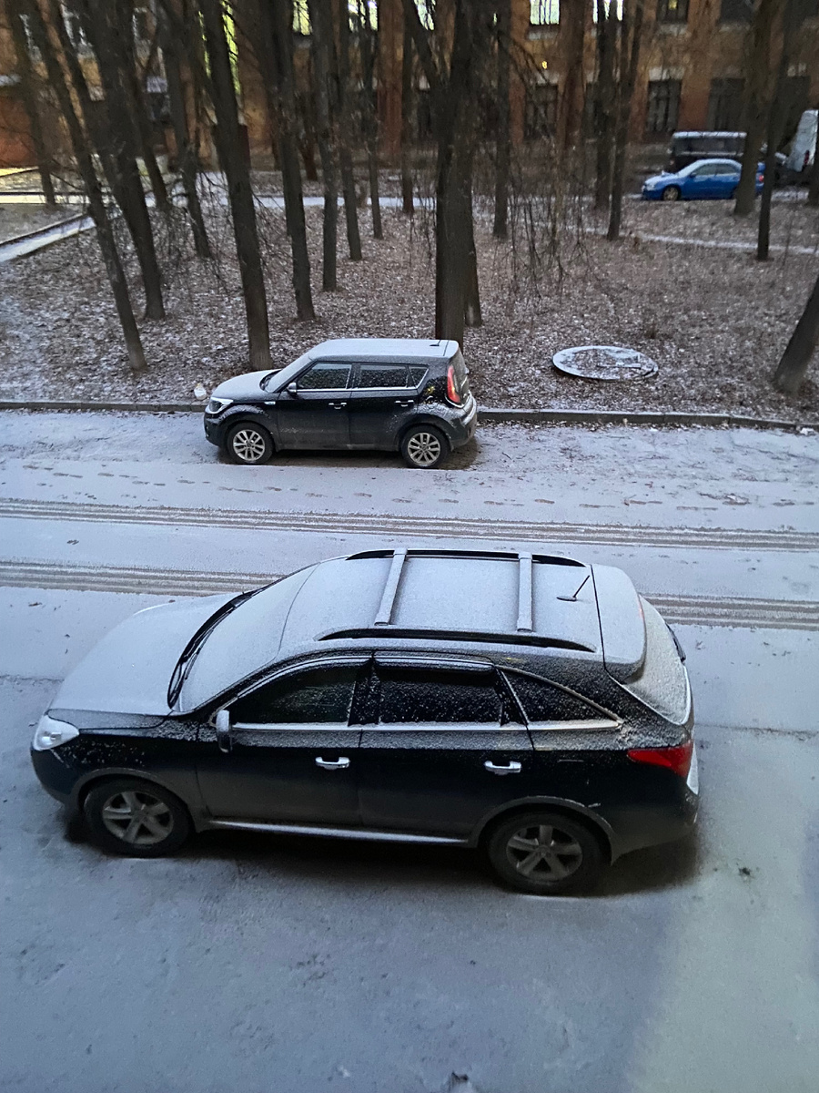 Вид из окна.