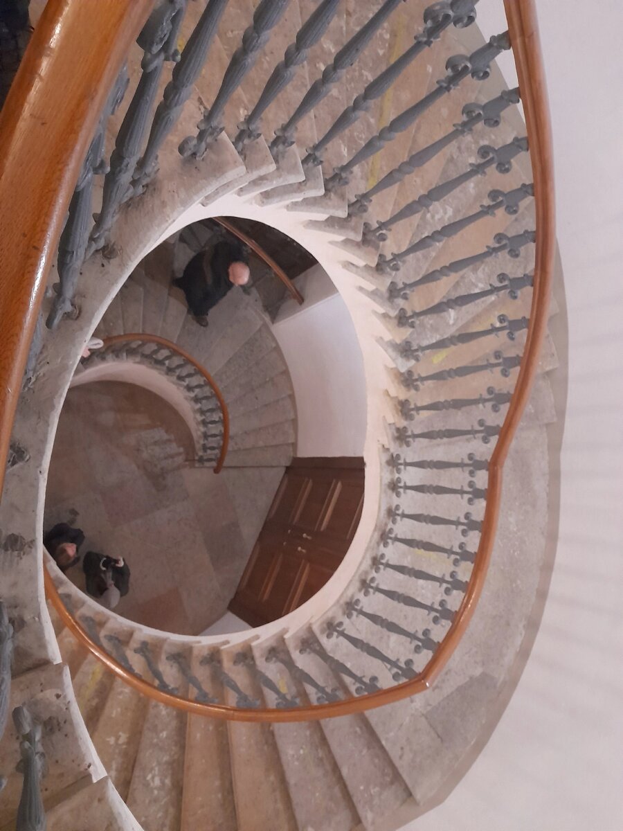 Лестница внутри храма. Фото из личного архива 