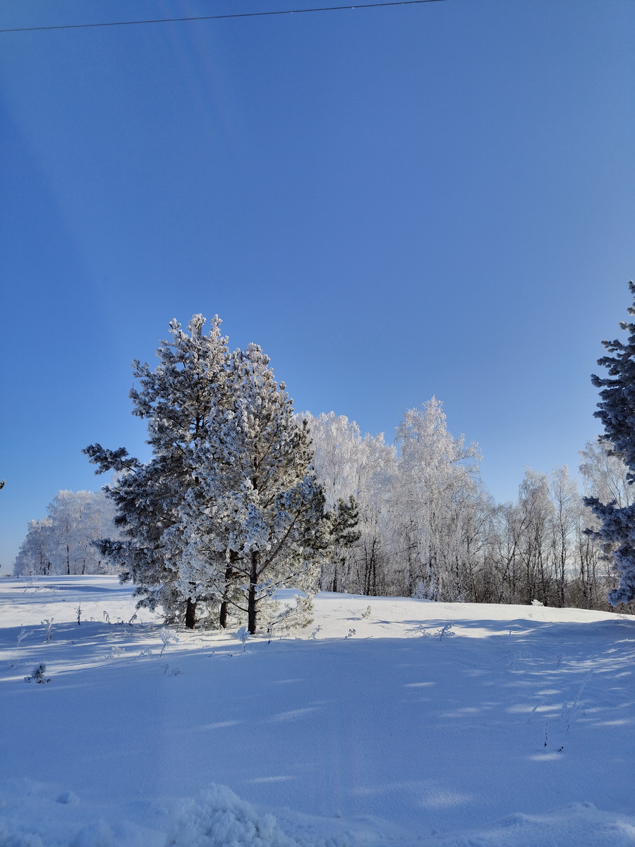 Зимняя сказка. Место силы
