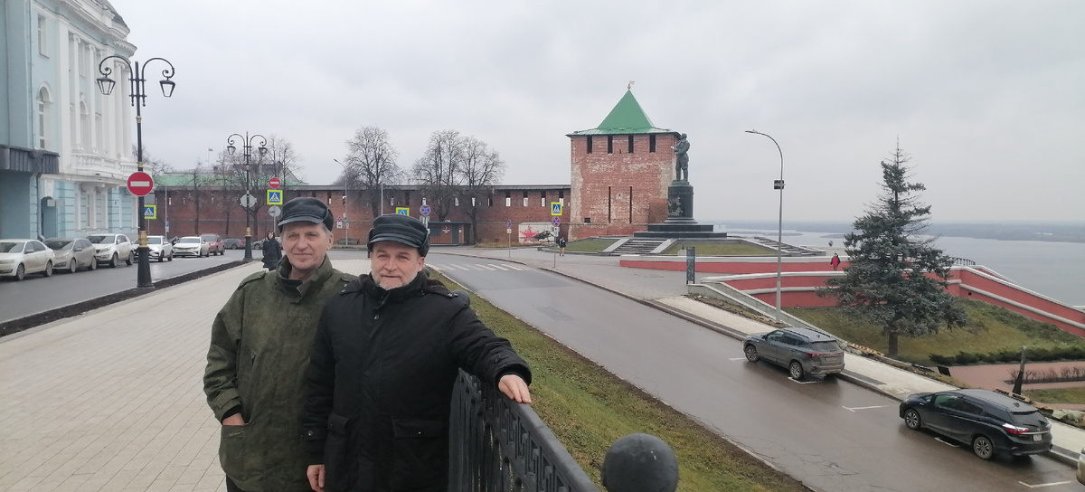 Нижний Новгород. На откосе. Ноябрь 2024-го.