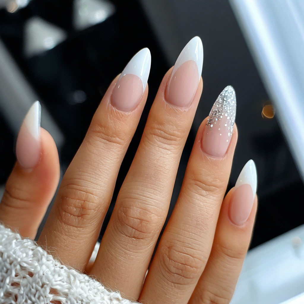 Французский маникюр в новом прочтении