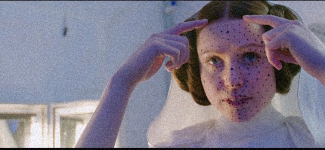 Ингвильд Дейла в процессе съëмок. 