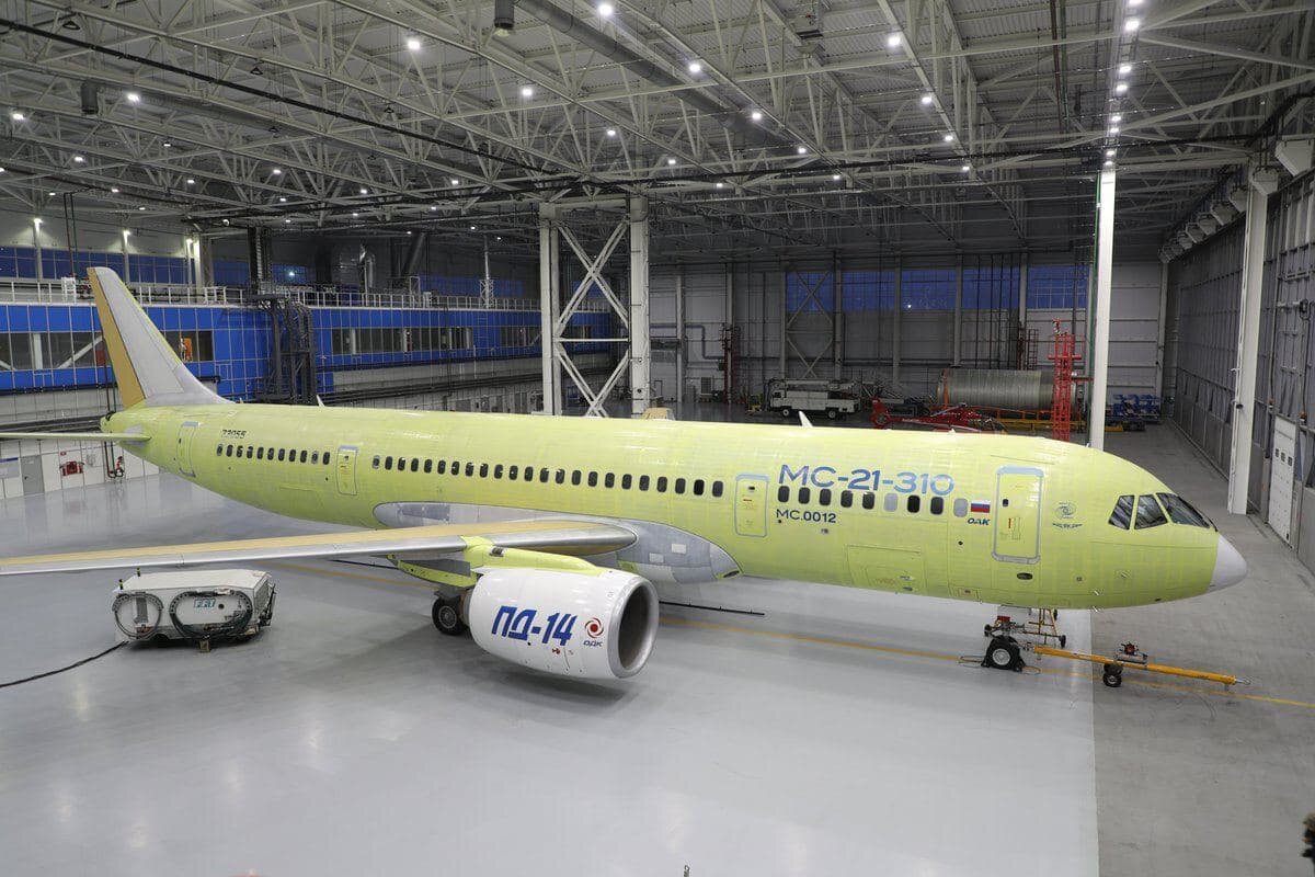 МС-21-310. Фото для иллюстрации из открытых источников.