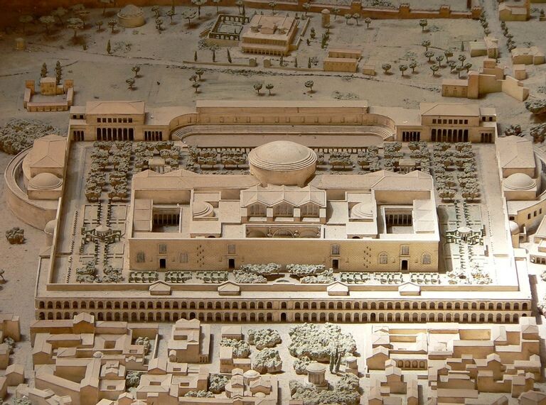 Термы императора Каракаллы, реконструкция