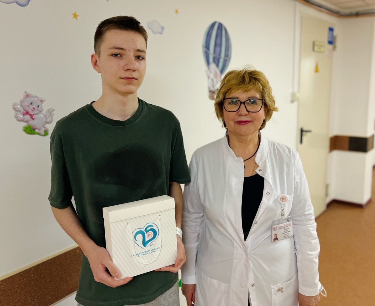    В Сургуте подростку в день его рождения выполнили операцию на сердце