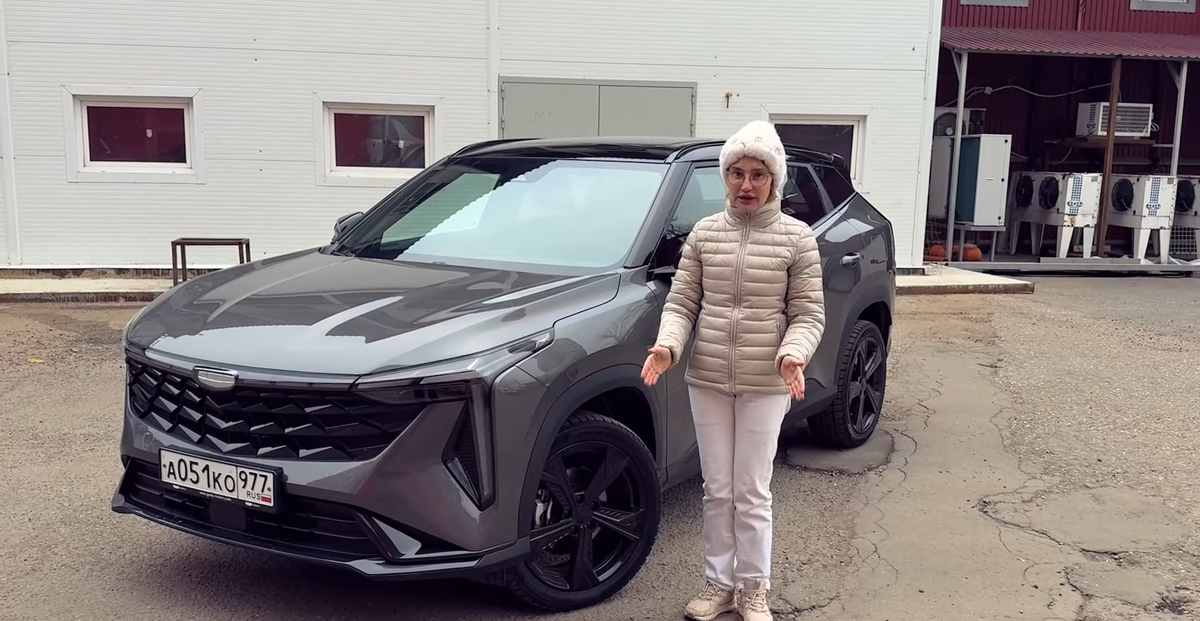 Geely Cityray - этакая смесь Coolray и Atlas.