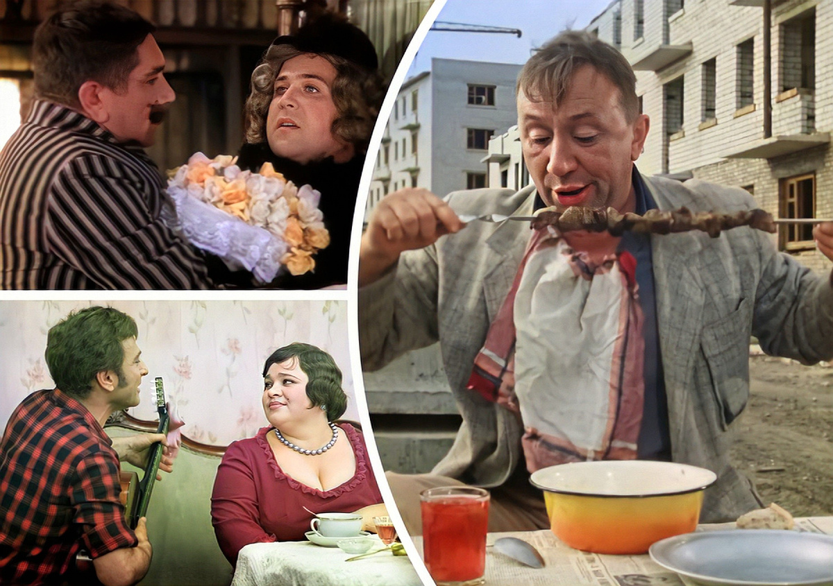 мой фотоколлаж - Крылатые фразы советского кино: кто их произнёс? Тест