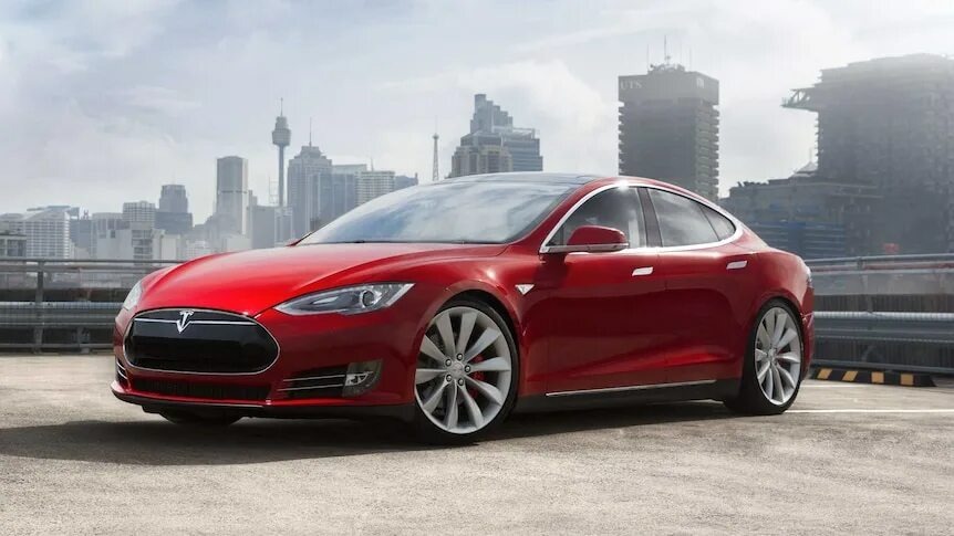 - Tesla Model S** – экоприязненный спорткар, который стал символом ее успеха.