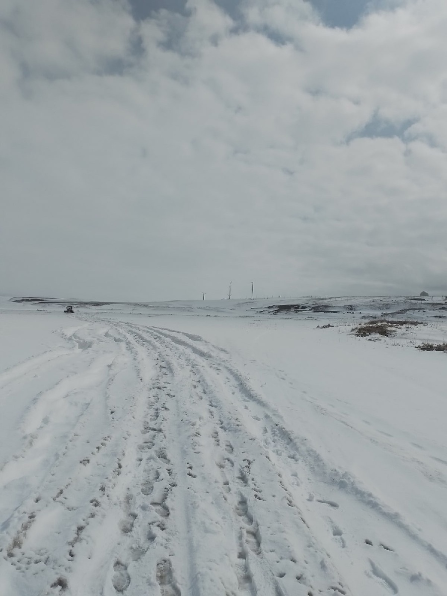 Дорога на лайду - побережье океана. Фото автора. 