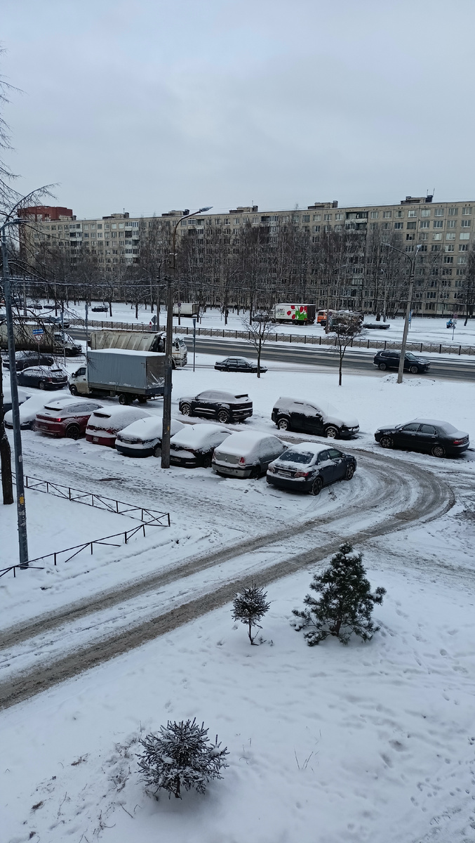 Фото автора. 9.30. СПб.