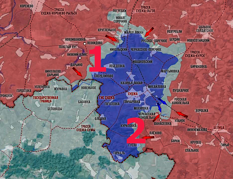 Общая карта.
