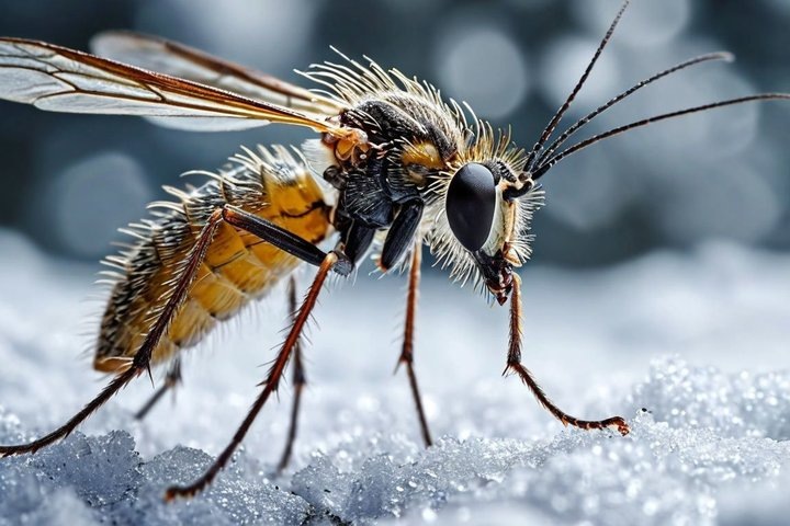 Секрет — в двухлетнем жизненном цикле комара с двумя периодами замирания на время неблагоприятных условий. Людмила Губаева / realnoevremya.ru