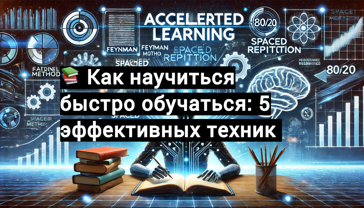 📚 Как научиться быстро обучаться: 5 эффективных техник 
