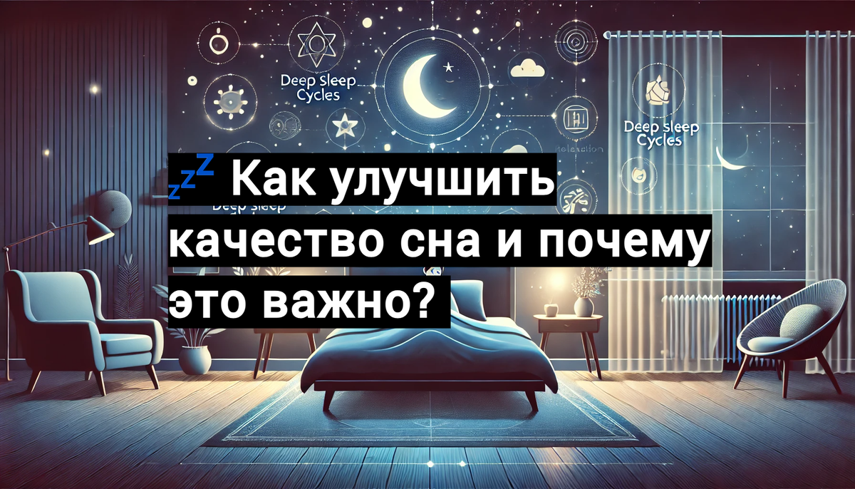 💤 Как улучшить качество сна и почему это важно? 