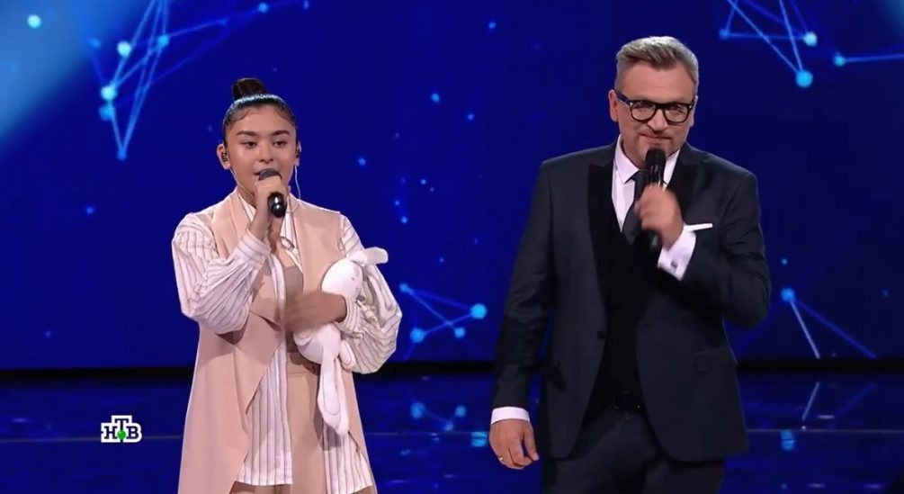   Кадр из шоу «Ты Супер!» на НТВ, 2021