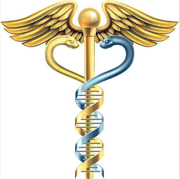 Золотой Путь Человека вверх, между двумя создающими началами, тёмным и светлым. Гермес Трисмегист. Фото из интернета.