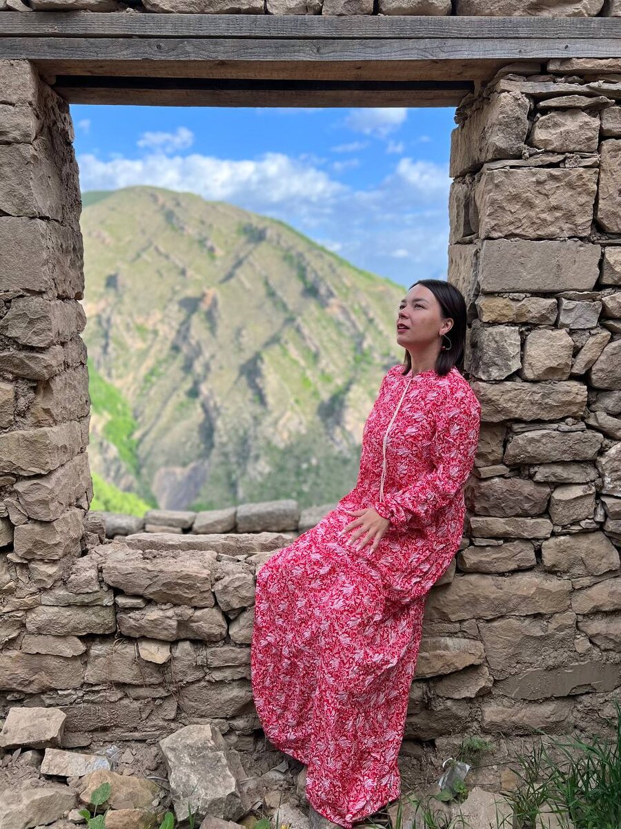 В ауле Гамсутль можно сделать аутентичные фото 