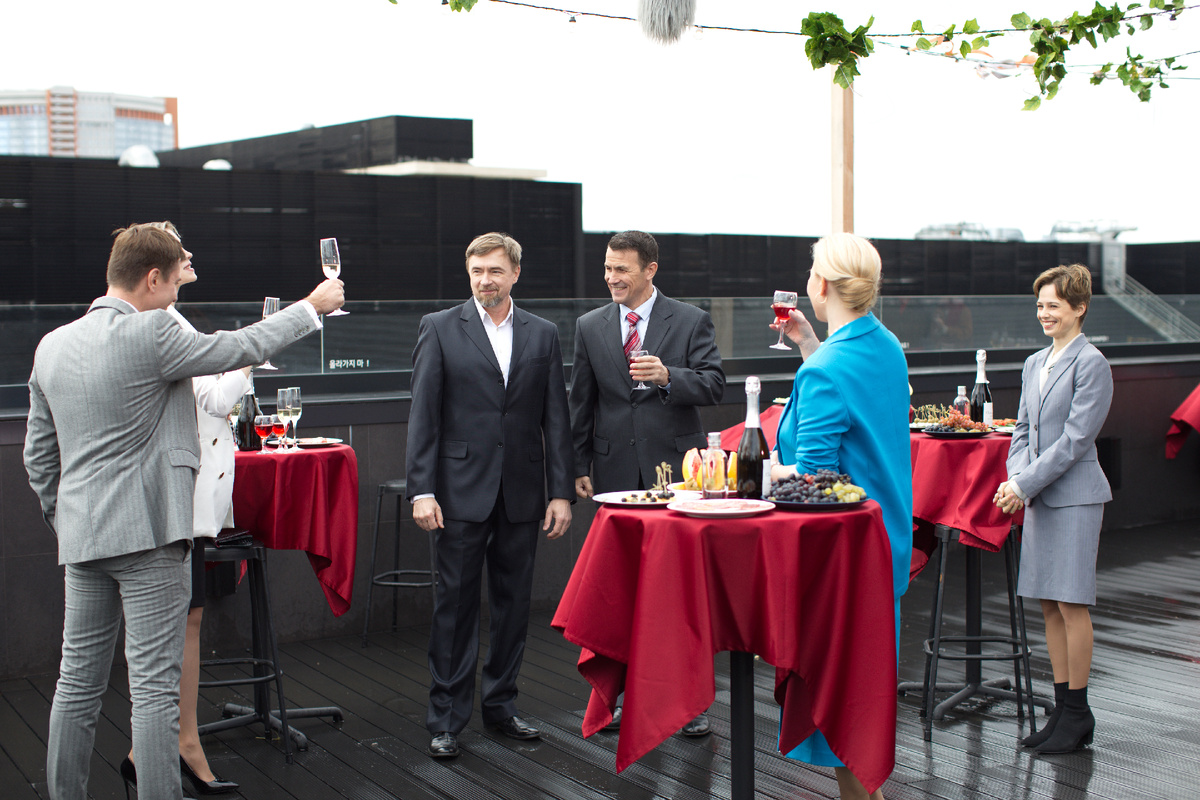 Фото со съёмок сериала «Мышеловка»