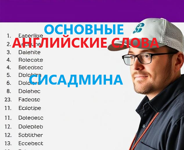 Английский для системного администратора.