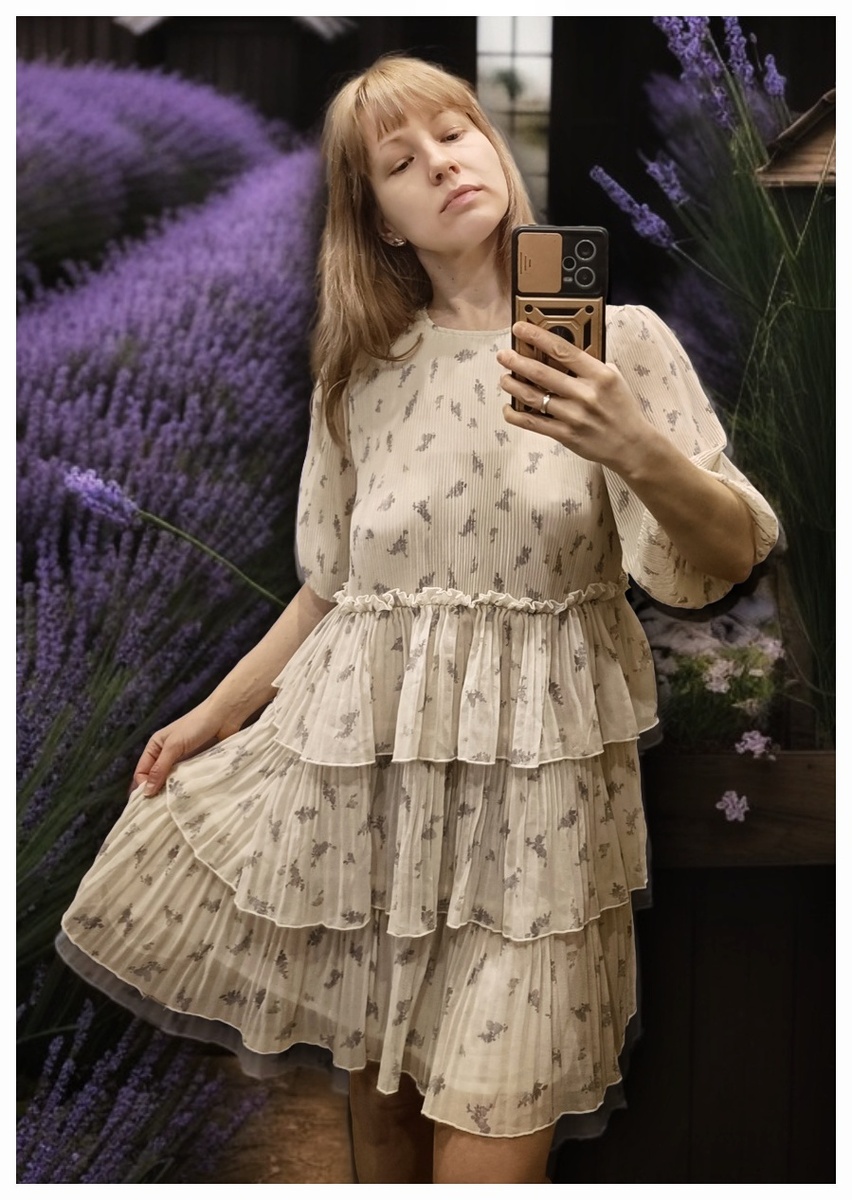 Платье Ganni без бирки с названием бренда из личной коллекции