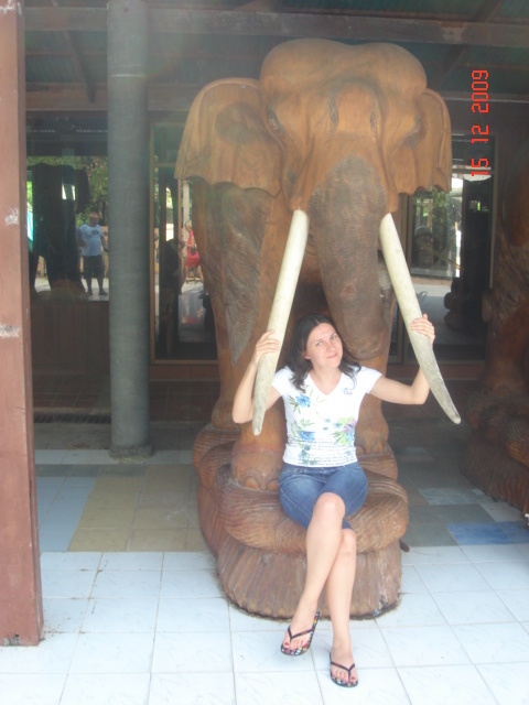 В магазине деревянных изделий