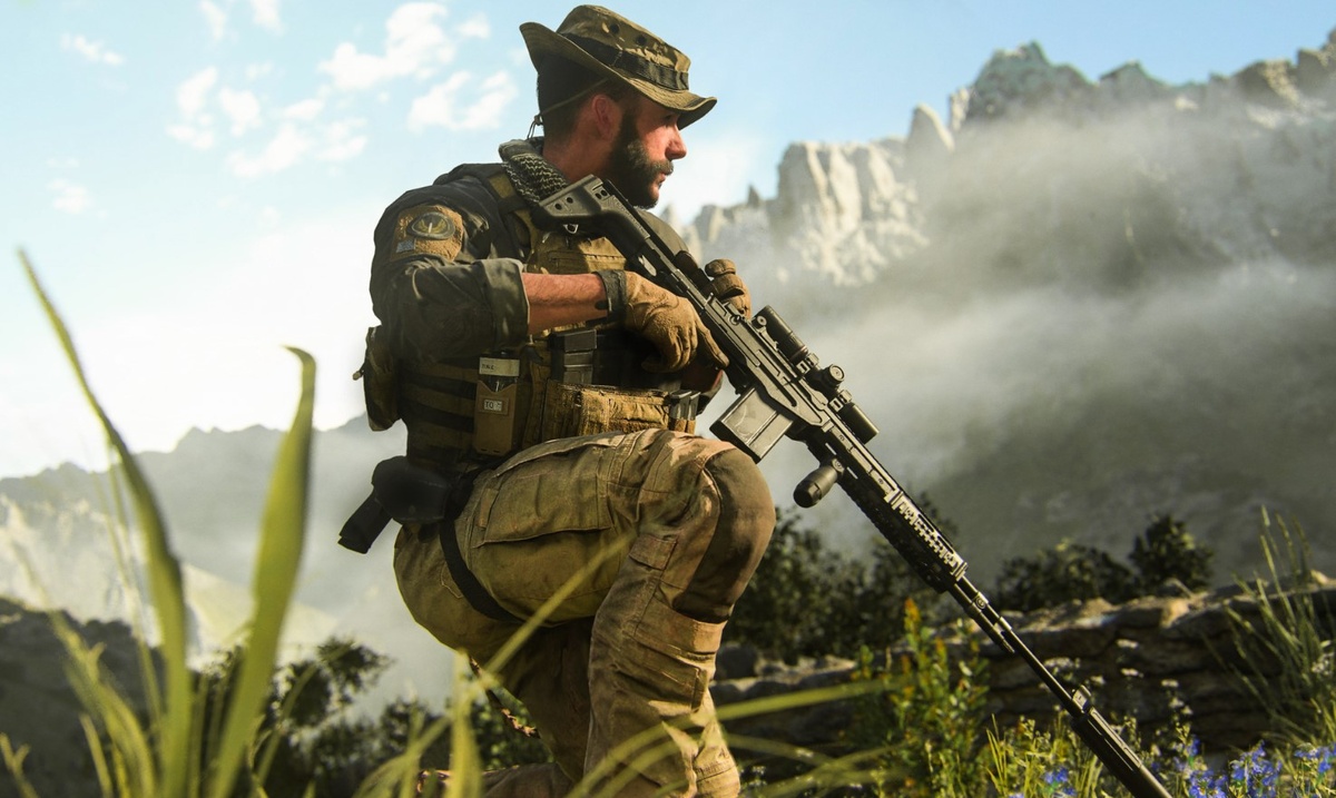 Скриншот из игры Call of Duty