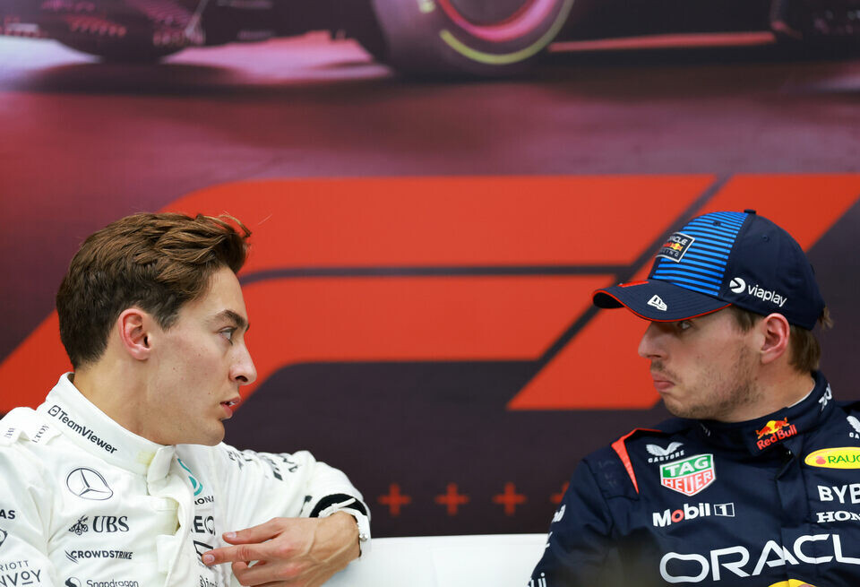    Джордж Рассел: Таким людям, как Ферстаппен, надо давать жёсткий отпорMercedes