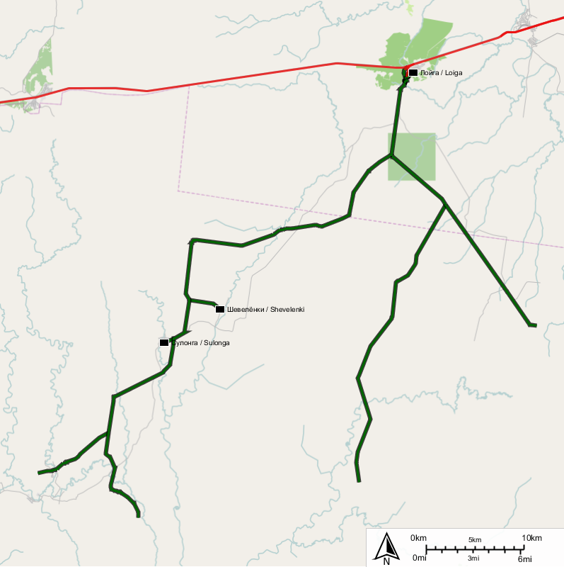 © Svetlov Artem / Wikimedia Commons / CC BY-SA 3.0 (Карта ЛУЖД в 2014 г.)