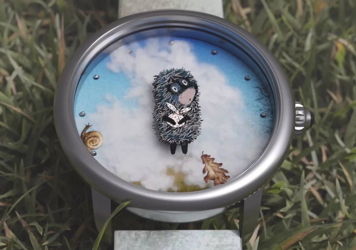 Часы «Ёжик» от бренда «Слава» по мультфильму «Ёжик в тумане»