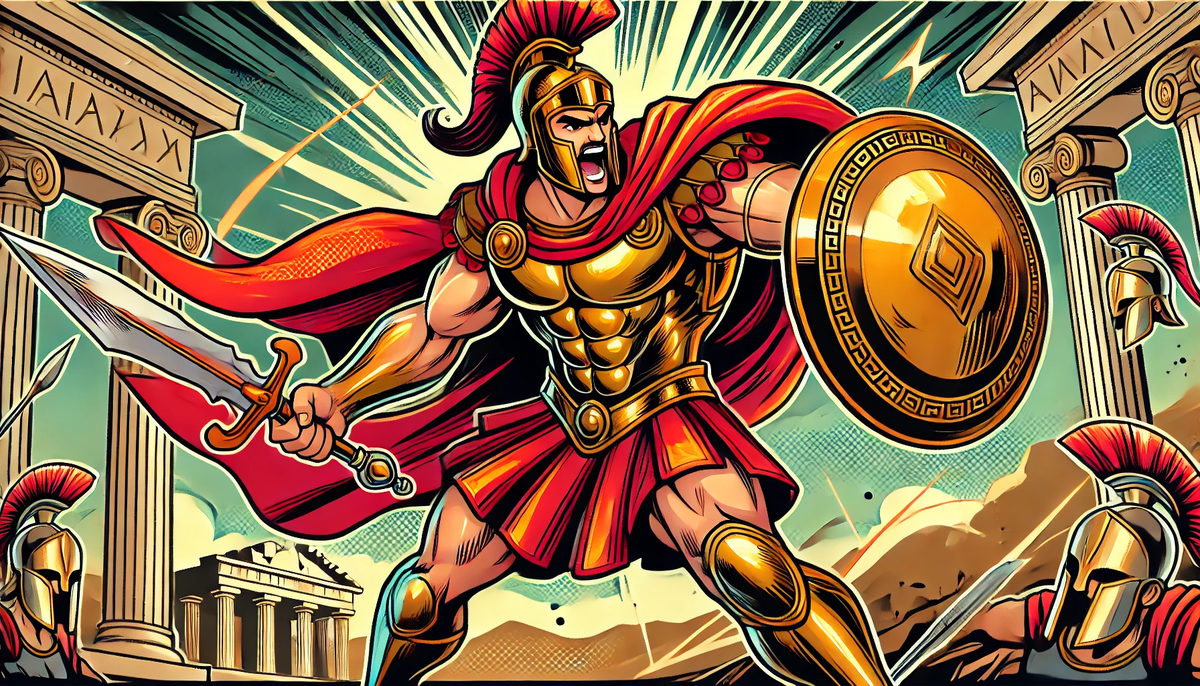 Ахиллес: "Моя пятка — это личное!" 👣.