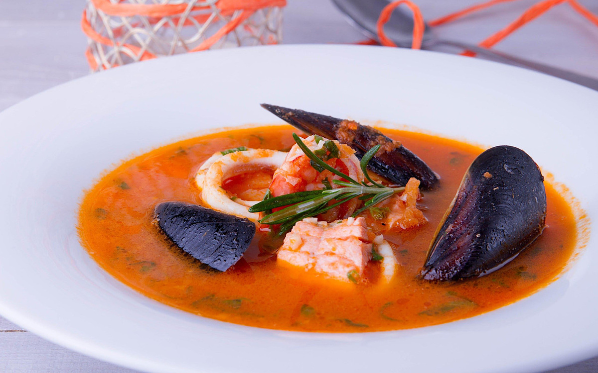 Фото: Суп буйабес состав CoffMachines.ru