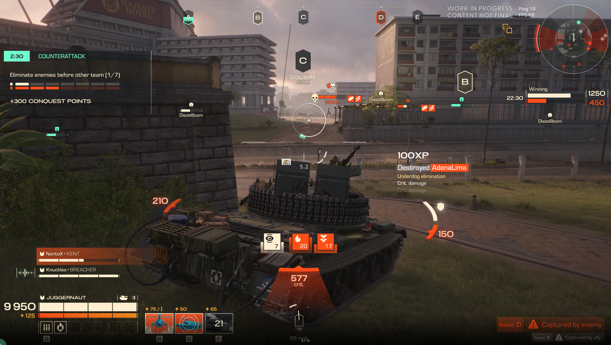 Левый визуал из левой игры. Я просто показываю вам - как примерно мыслят разрабы. Они думают, что такой интерфейс, или +- похожий, неважно, в ангаре или где то там ещё - это круто.