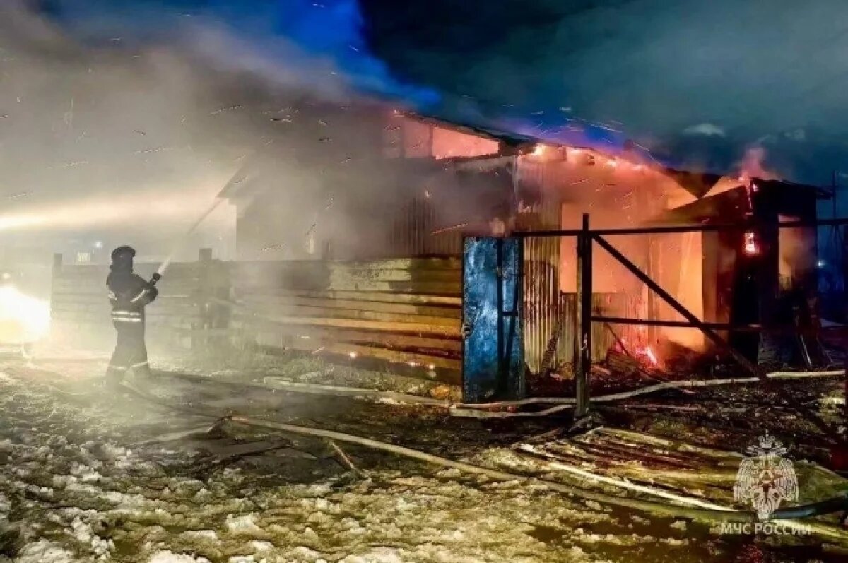    В дачном кооперативе «Прибрежный» Сургута загорелся частный дом, погибли двое детей.