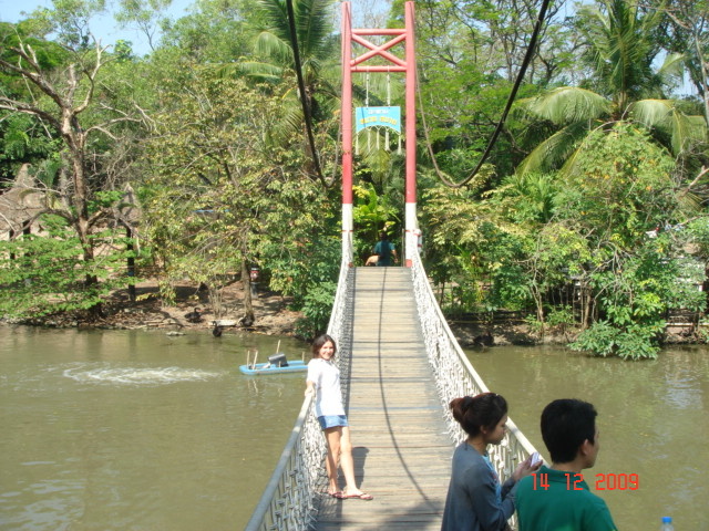 Висячий мост в Сафари-парке