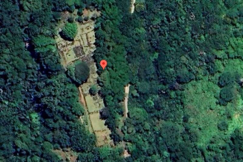 Скриншот карты Google