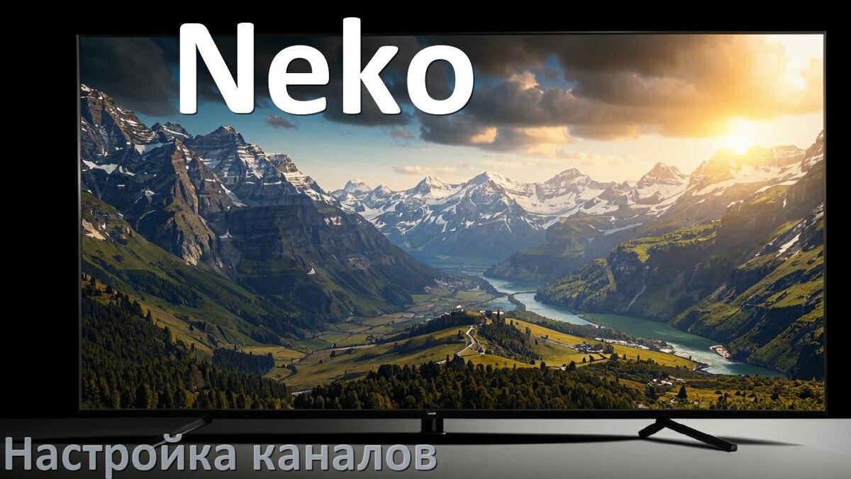 
Как на телевизоре Neko настроить цифровые каналы через приставку и антенну