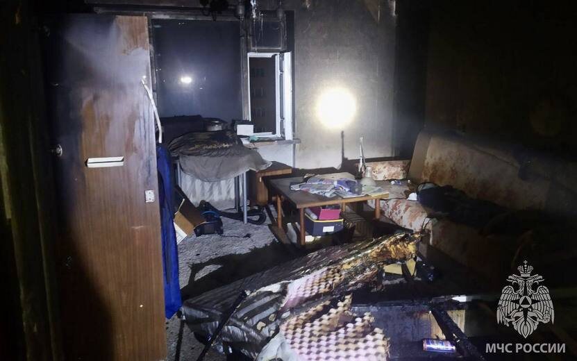    60-летнего мужчину спасли на пожаре в Удмуртии