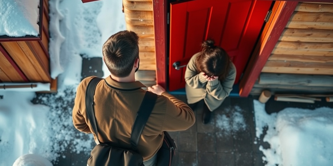 Приехал с вахты и сначала решил заглянуть в баню, будто что-то чувствовал