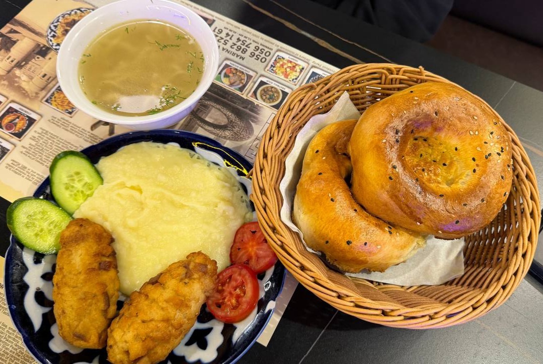 Тоже приятный обед