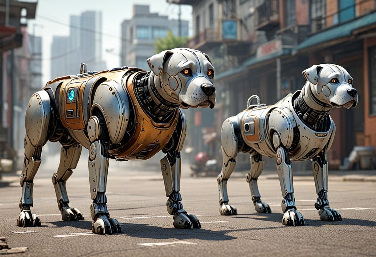Роботы-собаки — это не просто машины, а верные компаньоны будущего, которые объединяют технологии с теплом дружбы