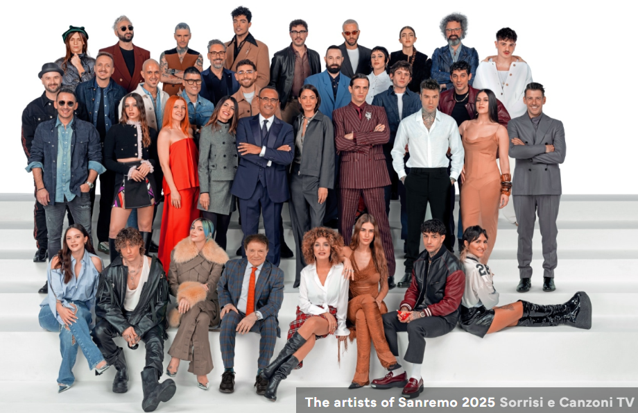 Участники Санремо 2025