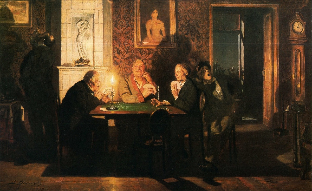 Преферанс. Виктор Васнецов