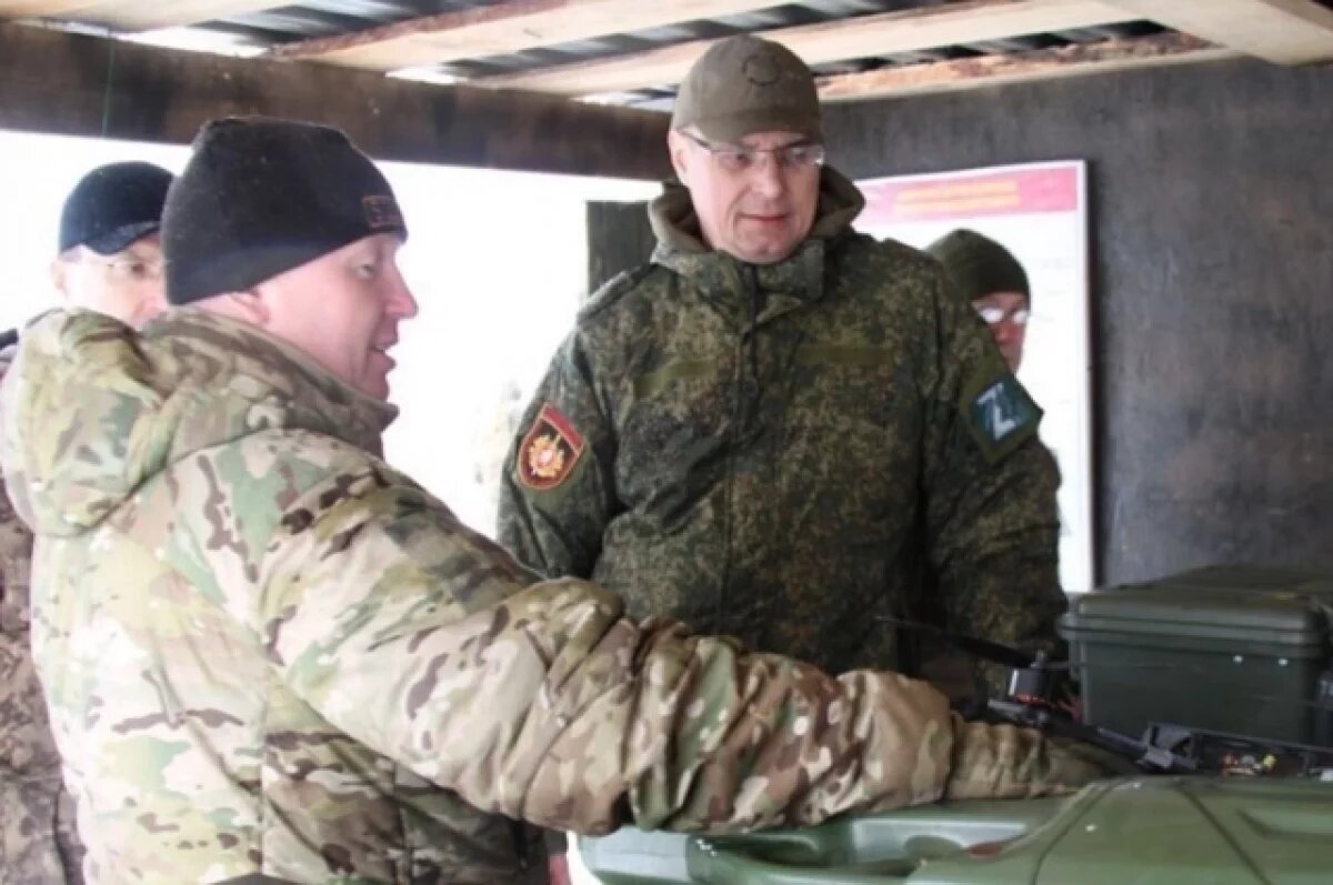    Владимирский губернатор Авдеев надел военную форму в зоне СВО