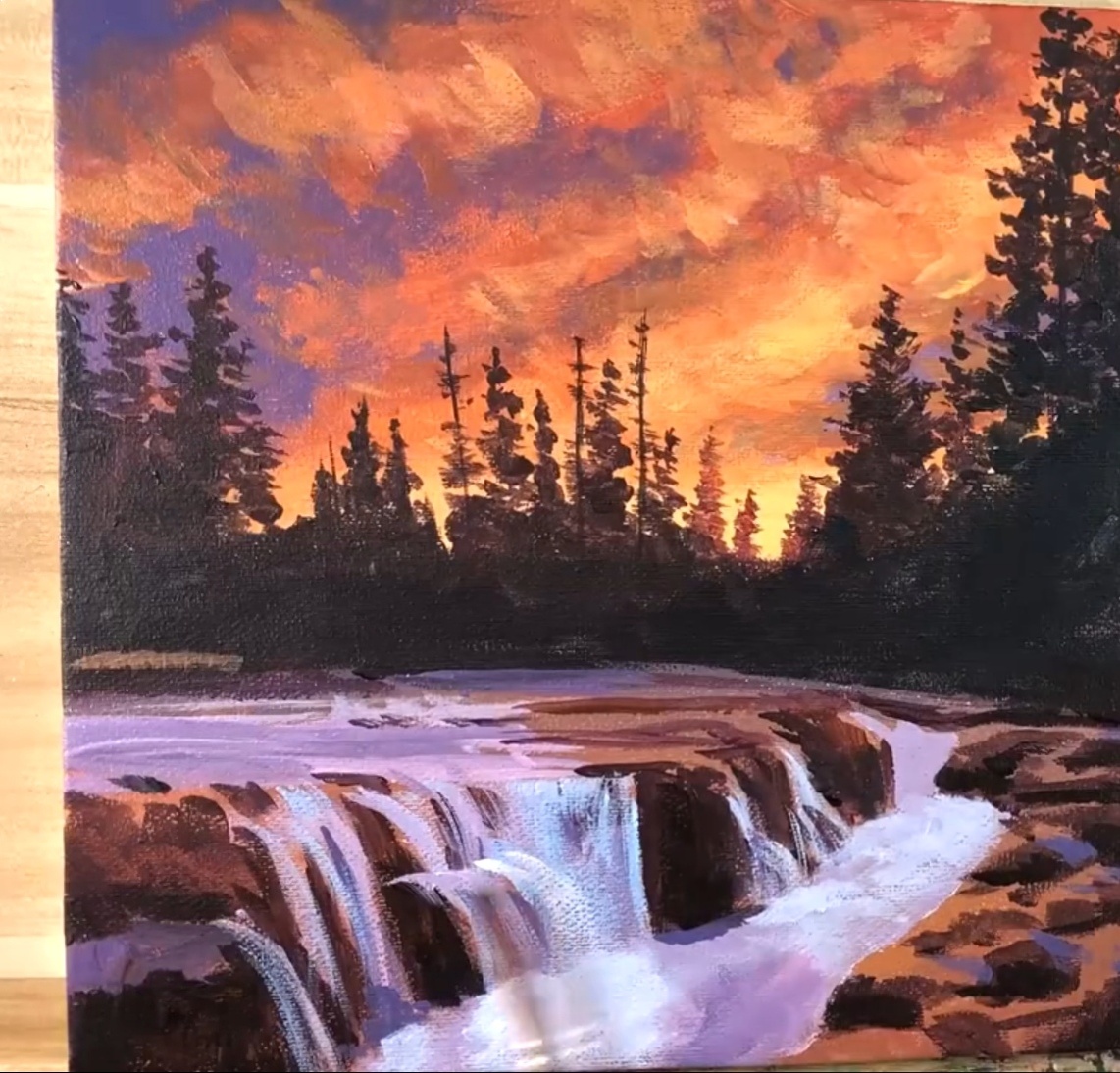 Это оригинальная картина, которая и послужила мне образцом