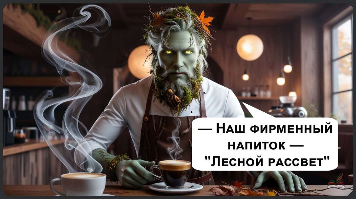 Грибной кофе с эффектом озеленения - Рассказ