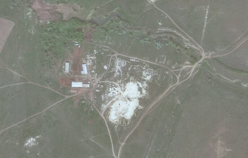    Бывшее село Елхово Камышинского района (фото Яндекс.Карты)