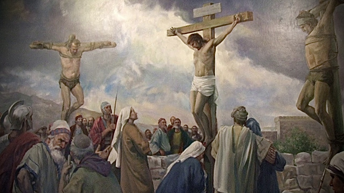 Распятие Христово с двумя разбойниками