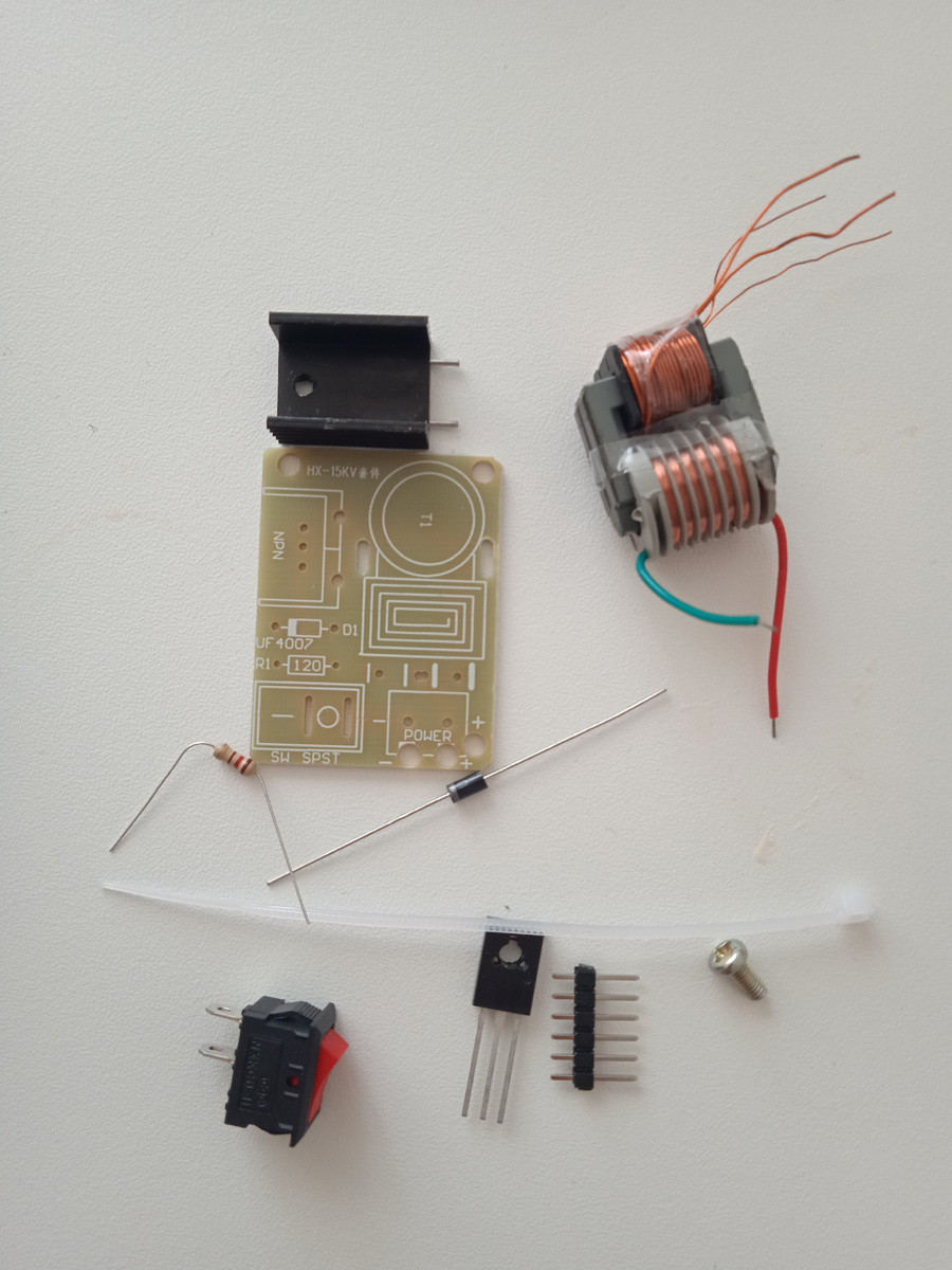 Состав набора для сборки генератора